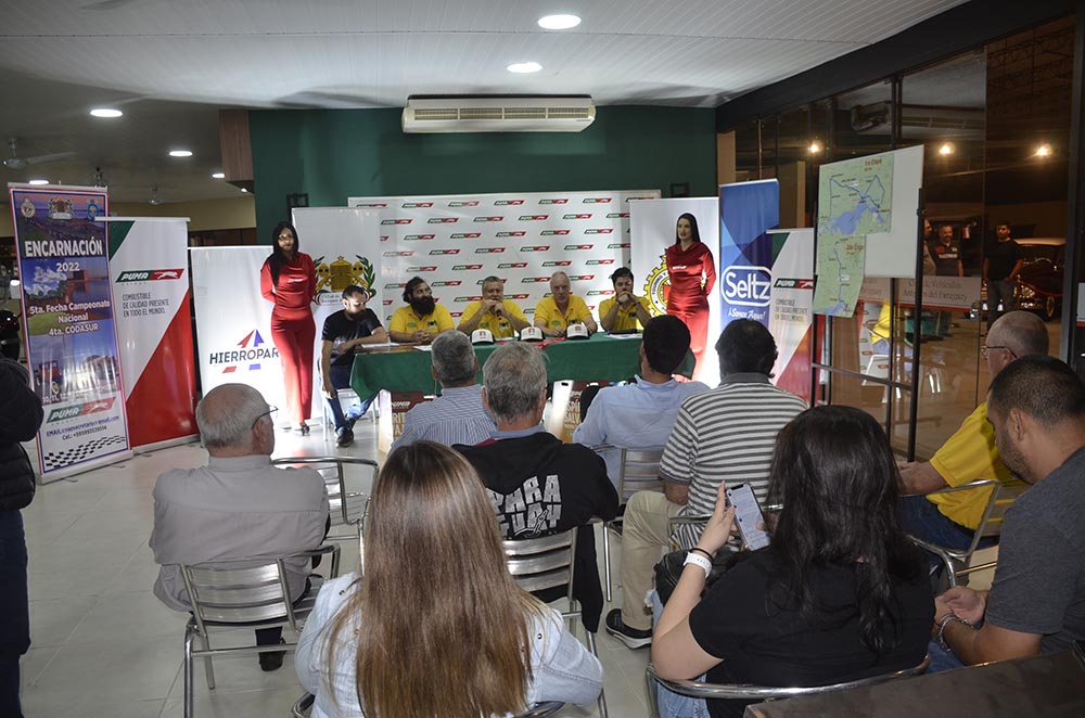 Lanzamiento del Rally de Regularidad de encarnación