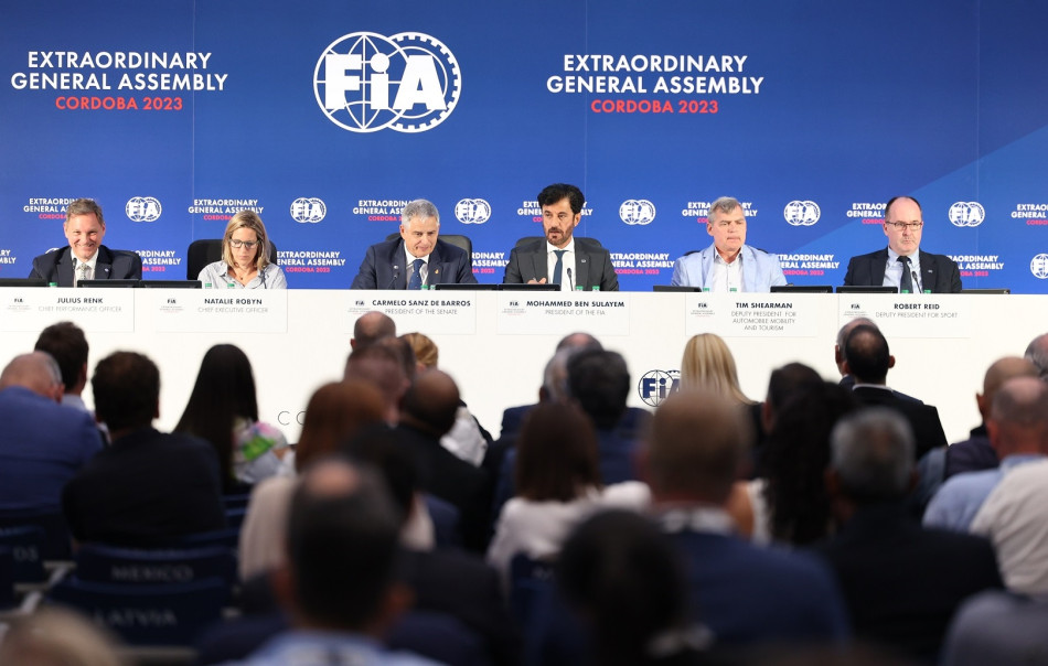 Presentes en las Asambleas generales de la FIA 2023