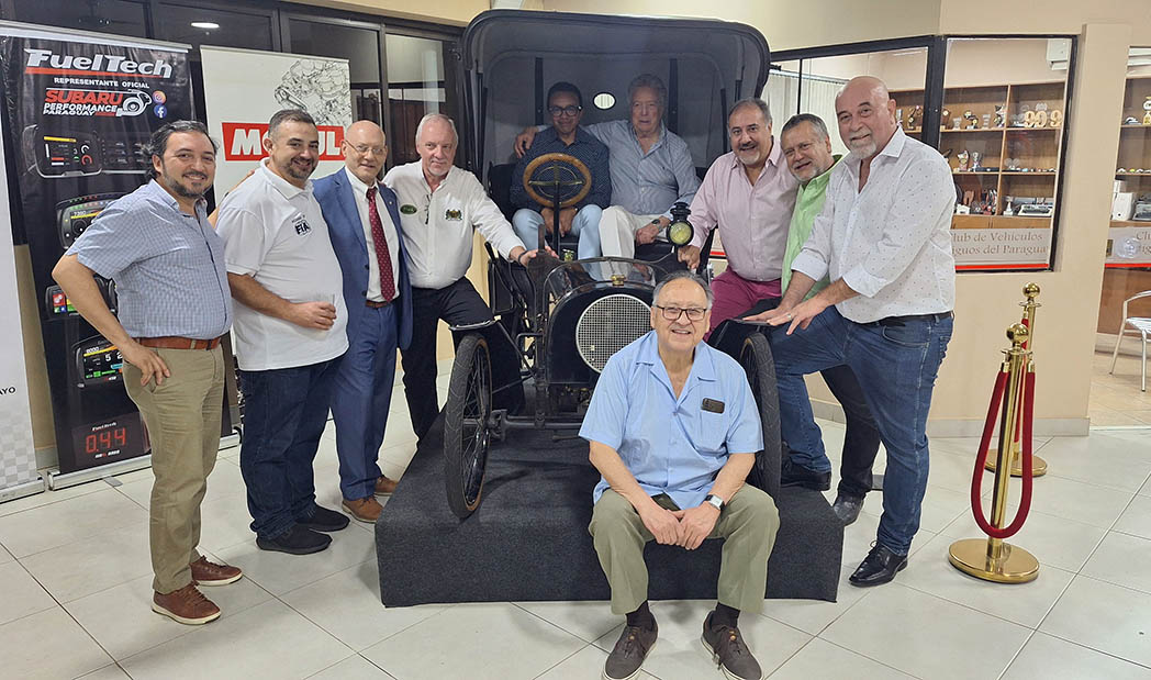 Así vivimos los 39 años del Club de Vehículos Antiguos del Paraguay